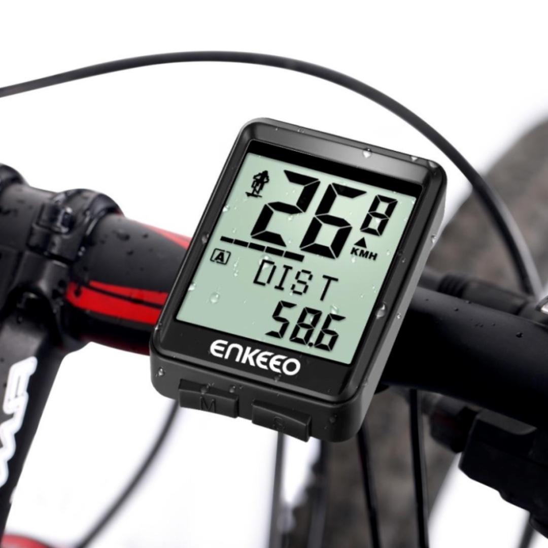 bike computer with temperature