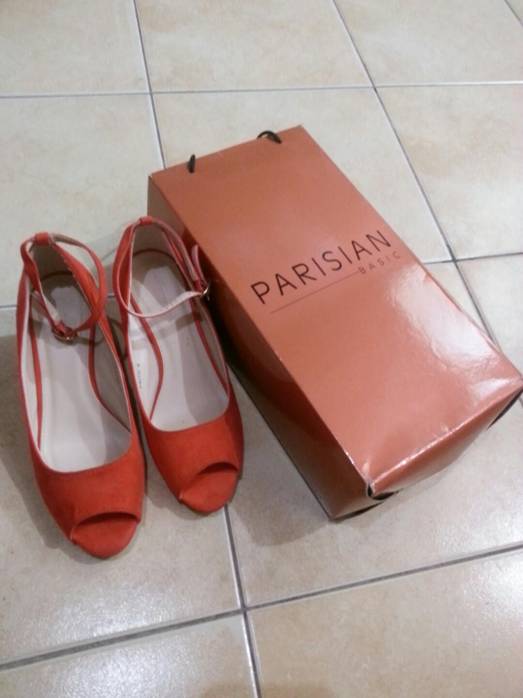 Parisian Orange Wedge Used Only Once On Carousell