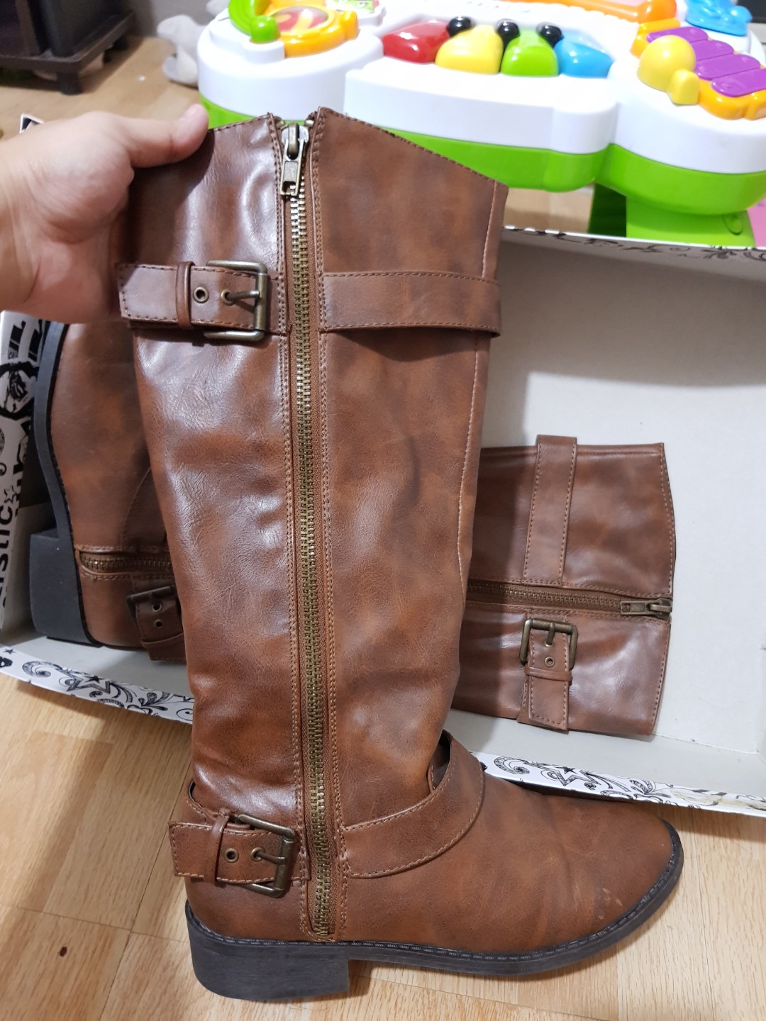 payless riding boots