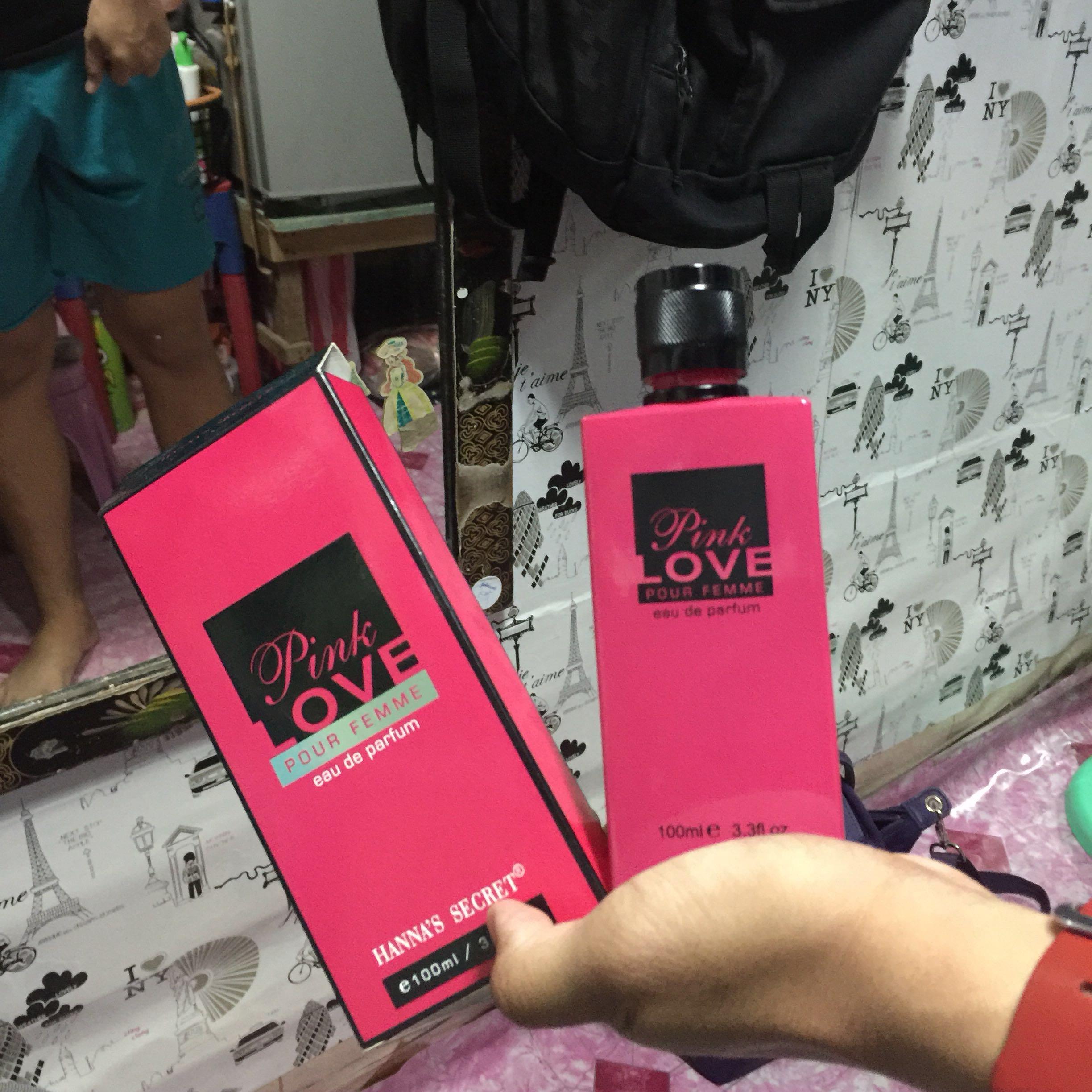 Pink Love By Hanna S Secret Health Beauty Perfumes Nail Care Others On Carousell
