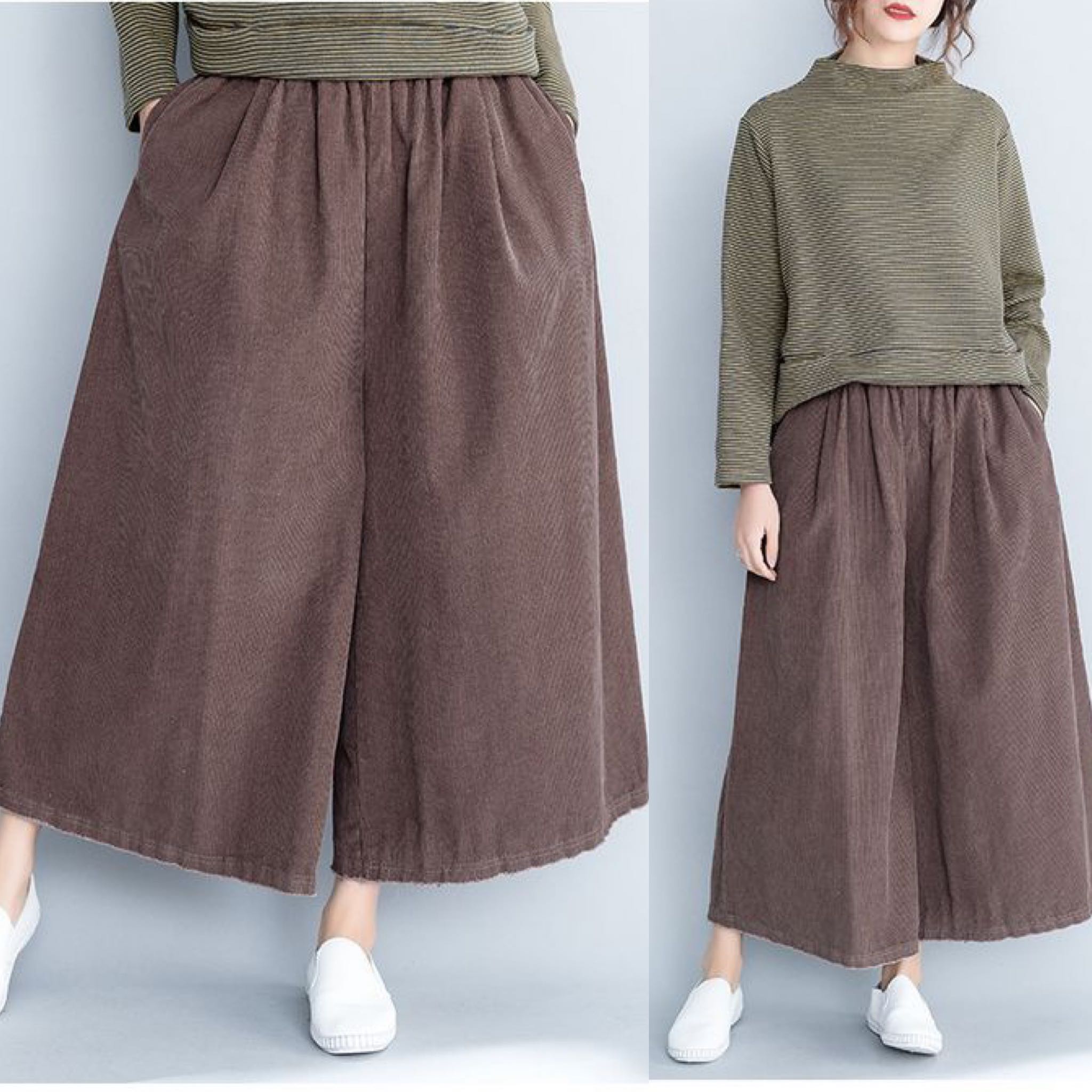 loose flare pants