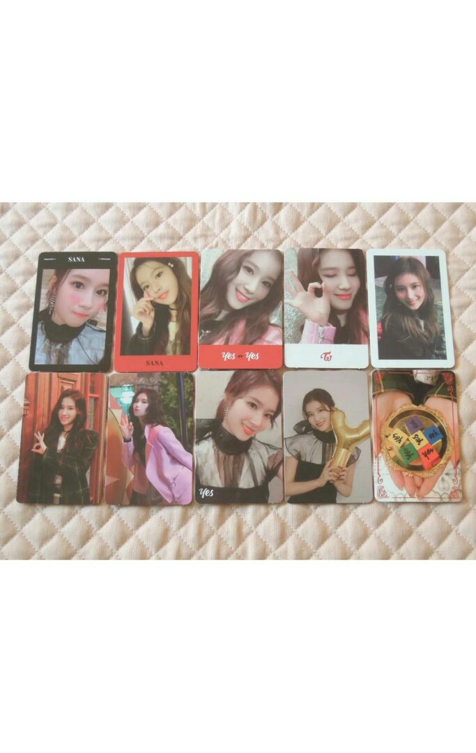 Po Twice Sana Yes Or Yes Photocards Entertainment K Wave On Carousell (please order separately if you don't want us to dispatch items together on the arrival date). po twice sana yes or yes photocards