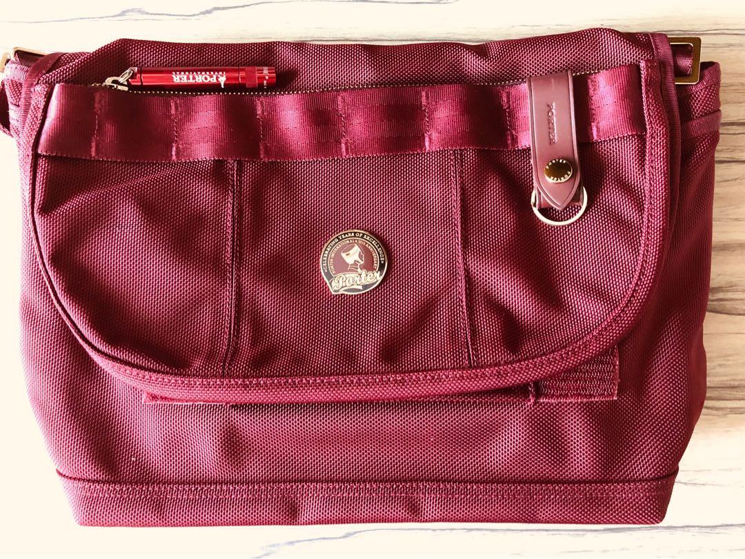 Porter International 10th Anniversary New Heat messenger bag
