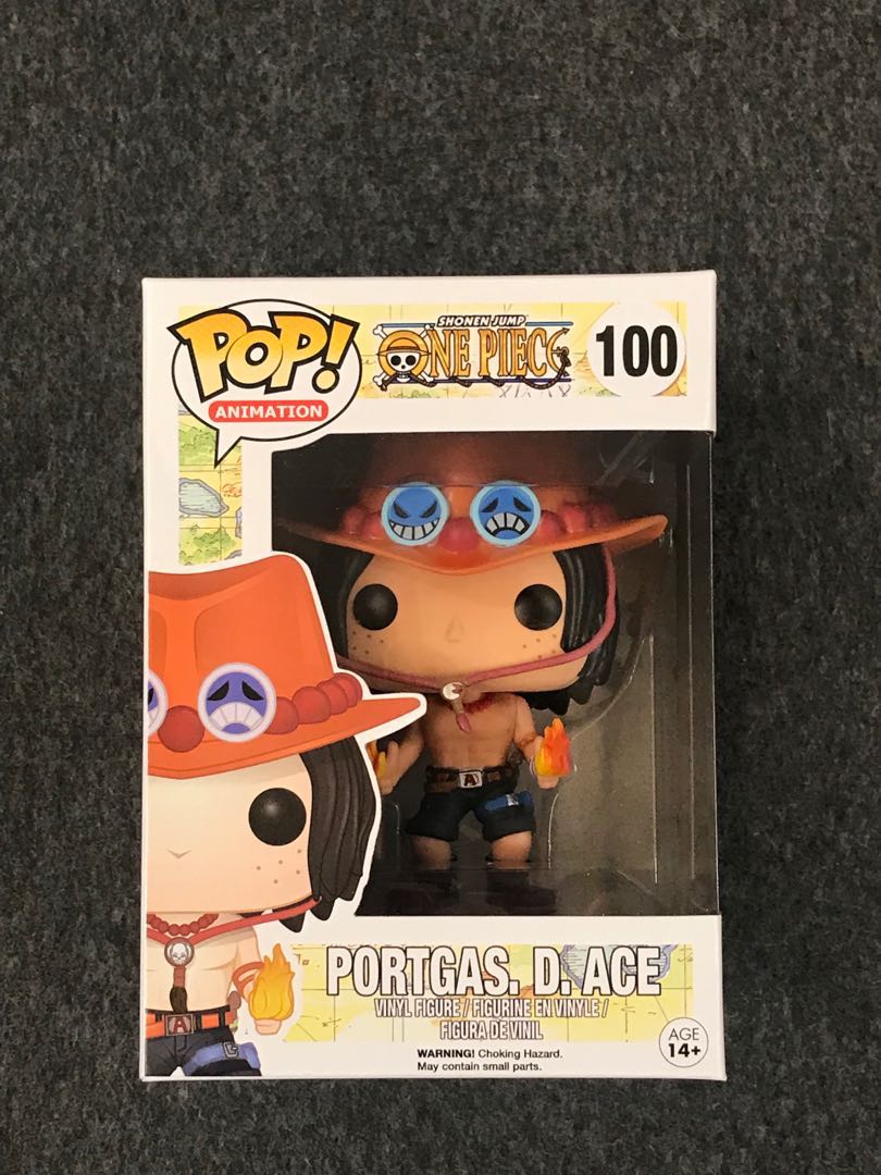Portgas D Funko Pop Animation One Piece Ace Tan