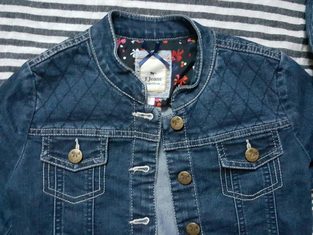 Preloved Auth Debenhams Jasper Jordan Denim Jacket sz9 fits 5 to
