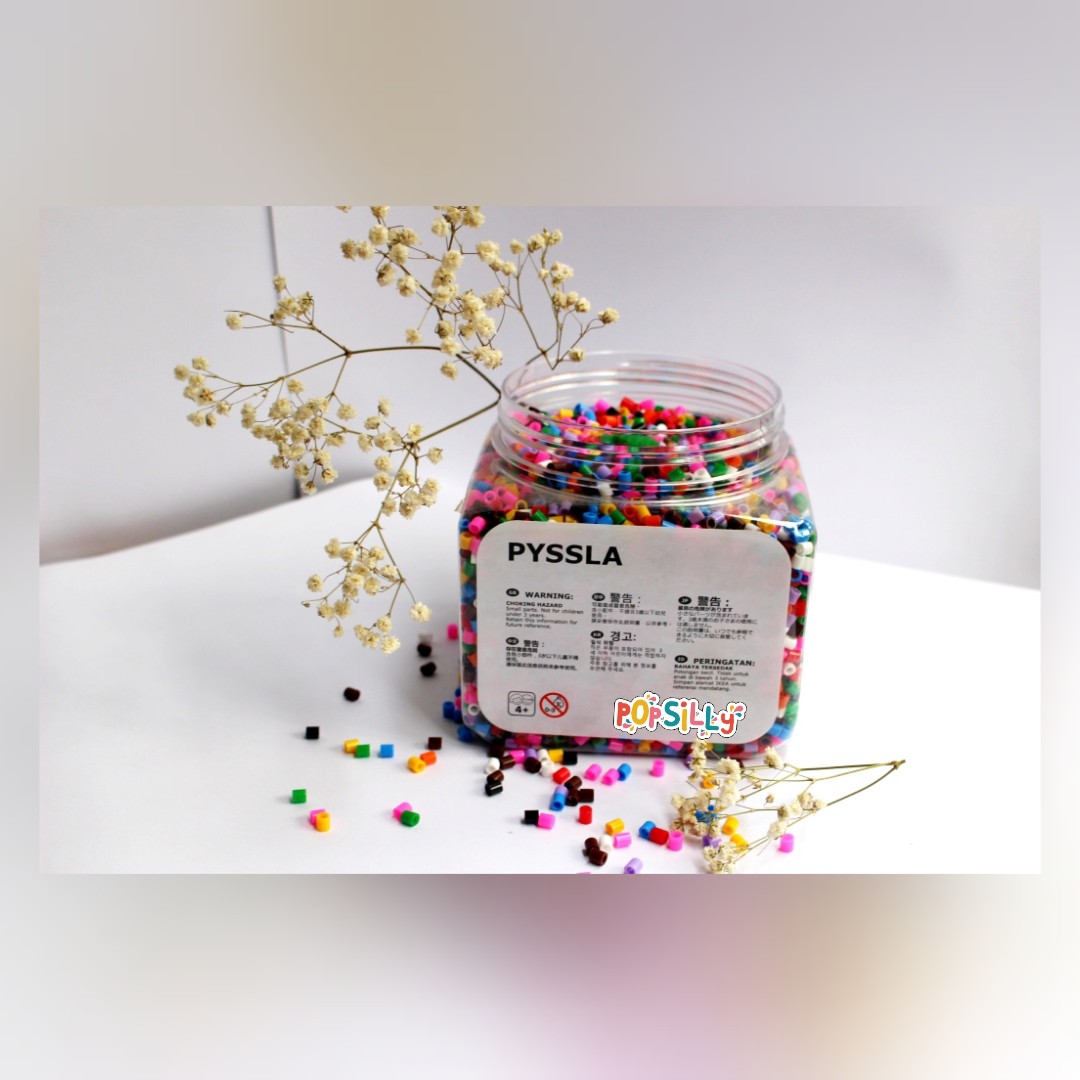Pyssla Hama Beads Ikea Toys Collectibles Mainan Di Carousell