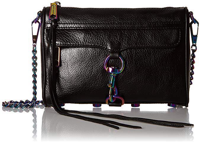 Rebecca minkoff on sale hologram mini mac