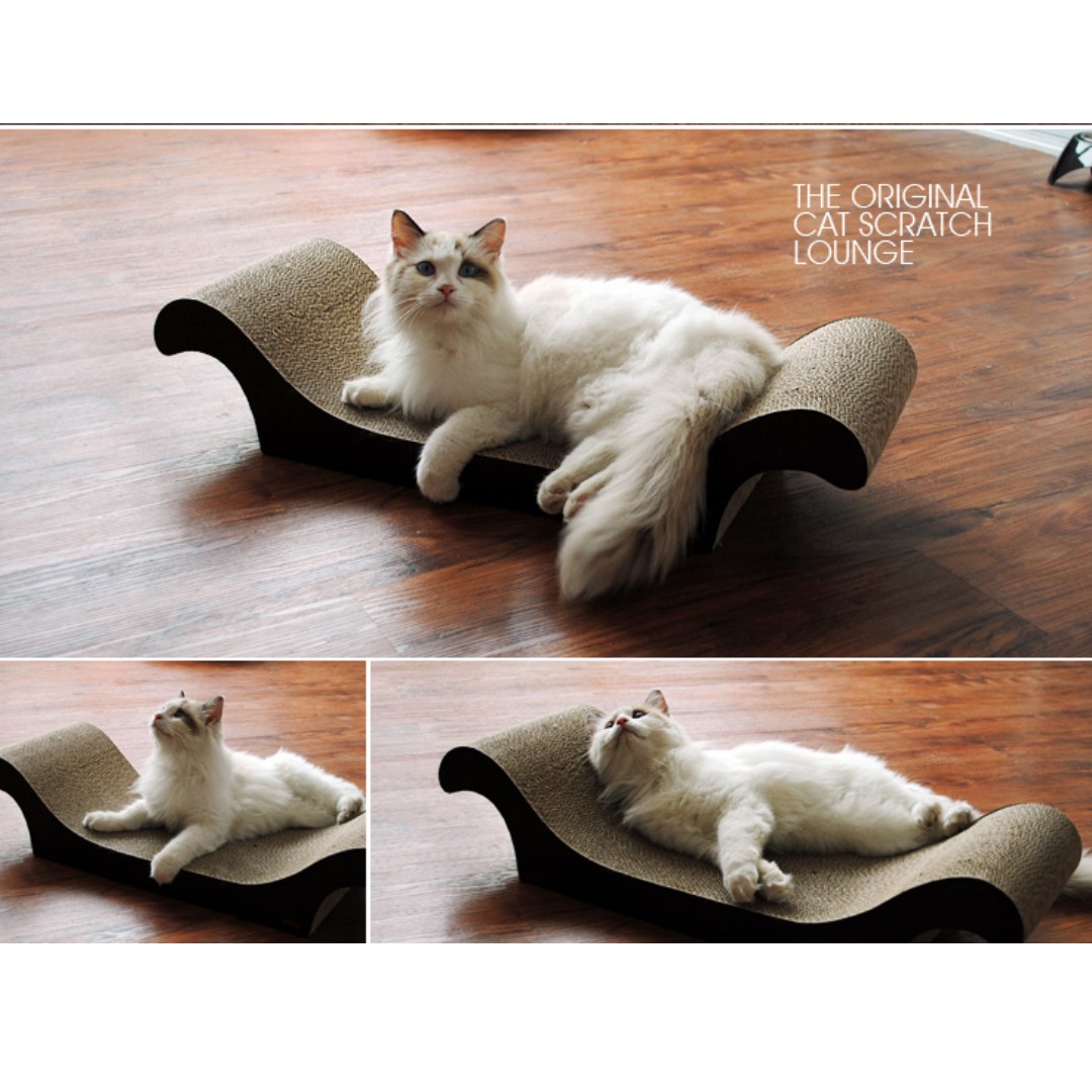 Restock Big Size Cat Scratching Sofa Board Throne Lounge With