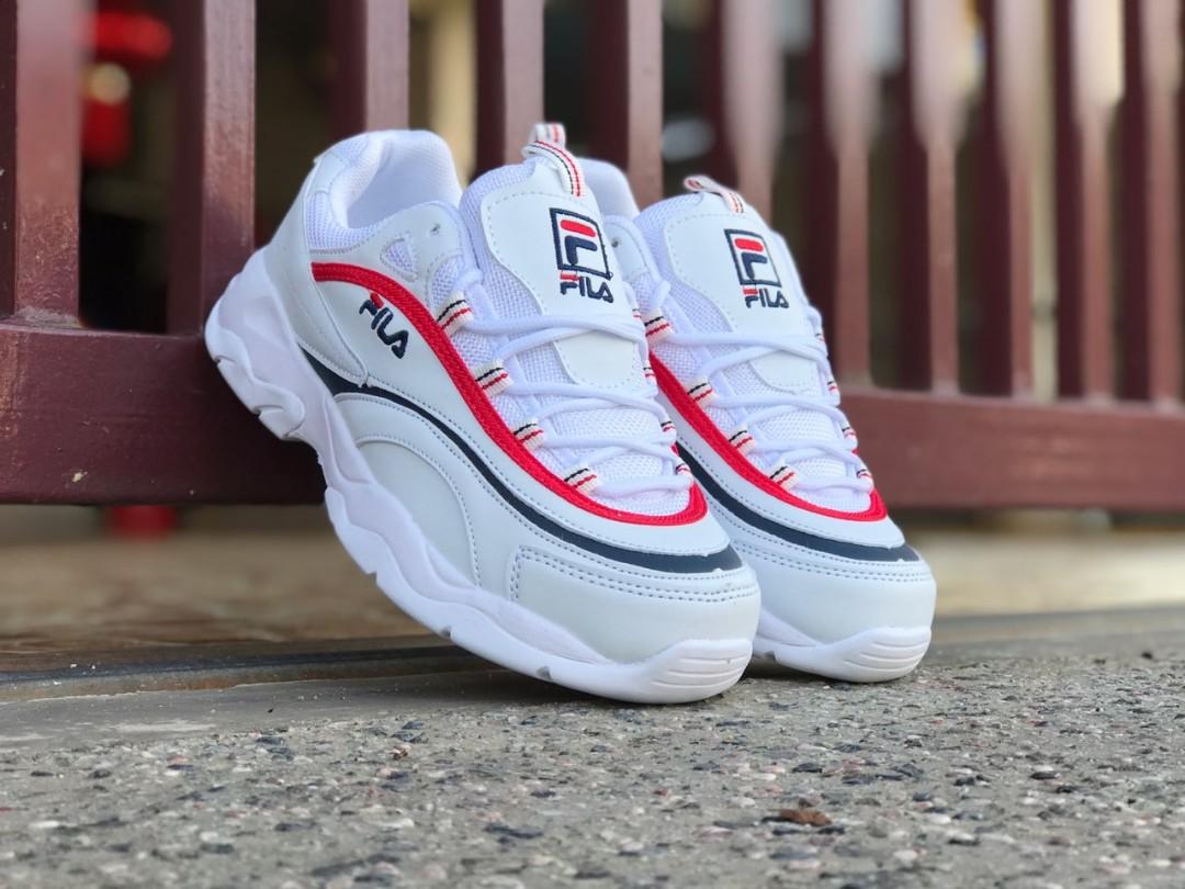 RESTOCK FILA RAY x FOLDER BLACK RED SIZE 36 45