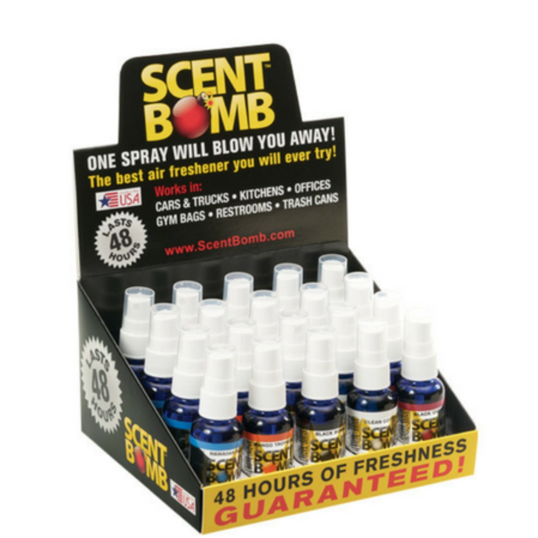 SCENT BOMB 100 Oil Air Refreshener Spray / Can / Cigarette Smoke