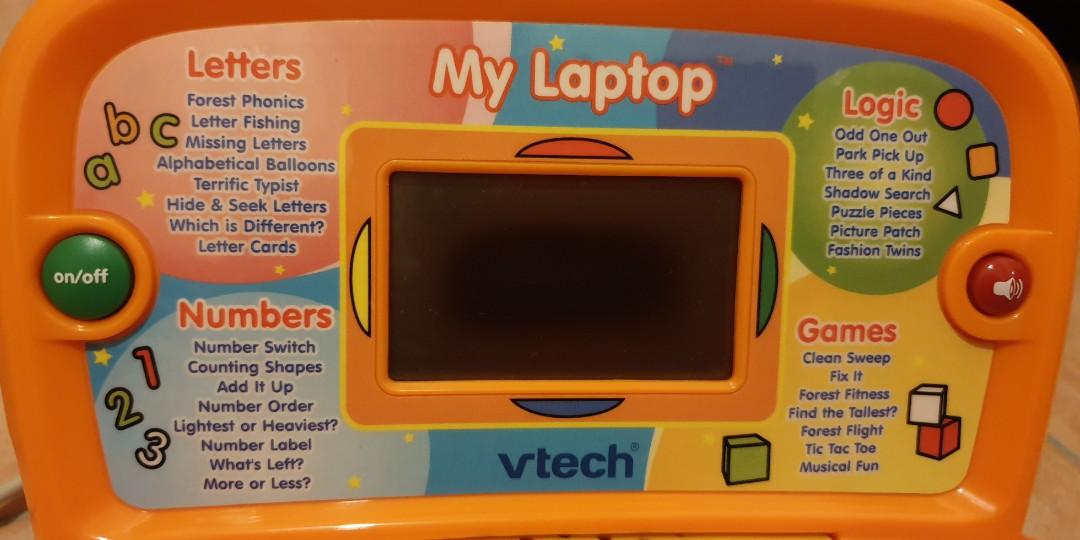 Share this product Vtech Tote N Go - Blue, Orange & White Laptop