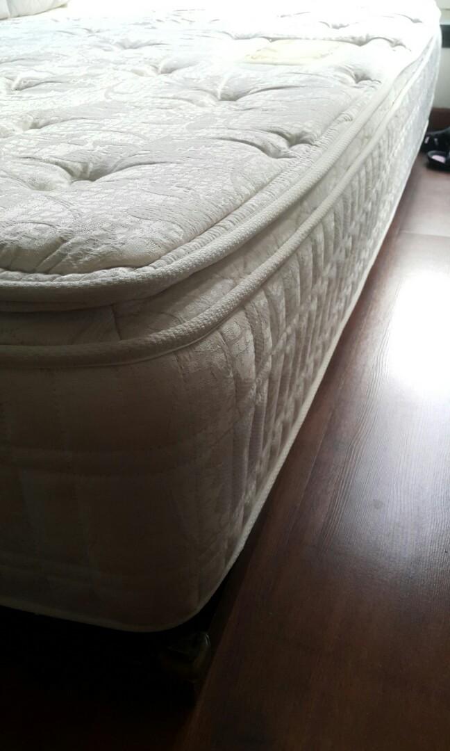 Simmons King Westbury Pillowtop Mattress Furniture Beds