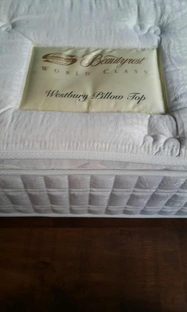 Simmons King Westbury Pillowtop Mattress Furniture Beds