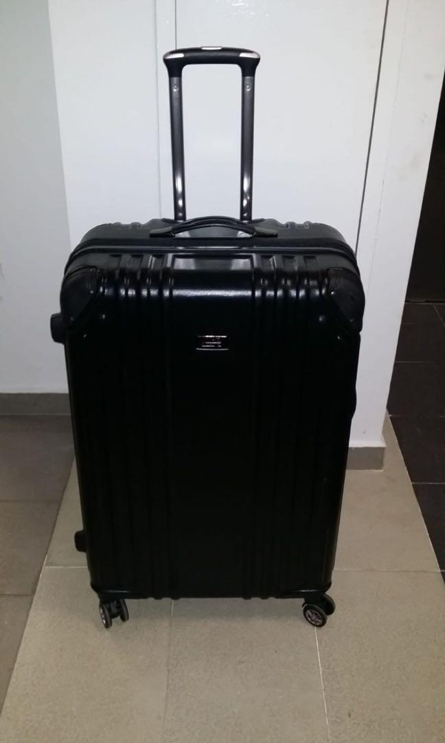 slazenger hard case luggage