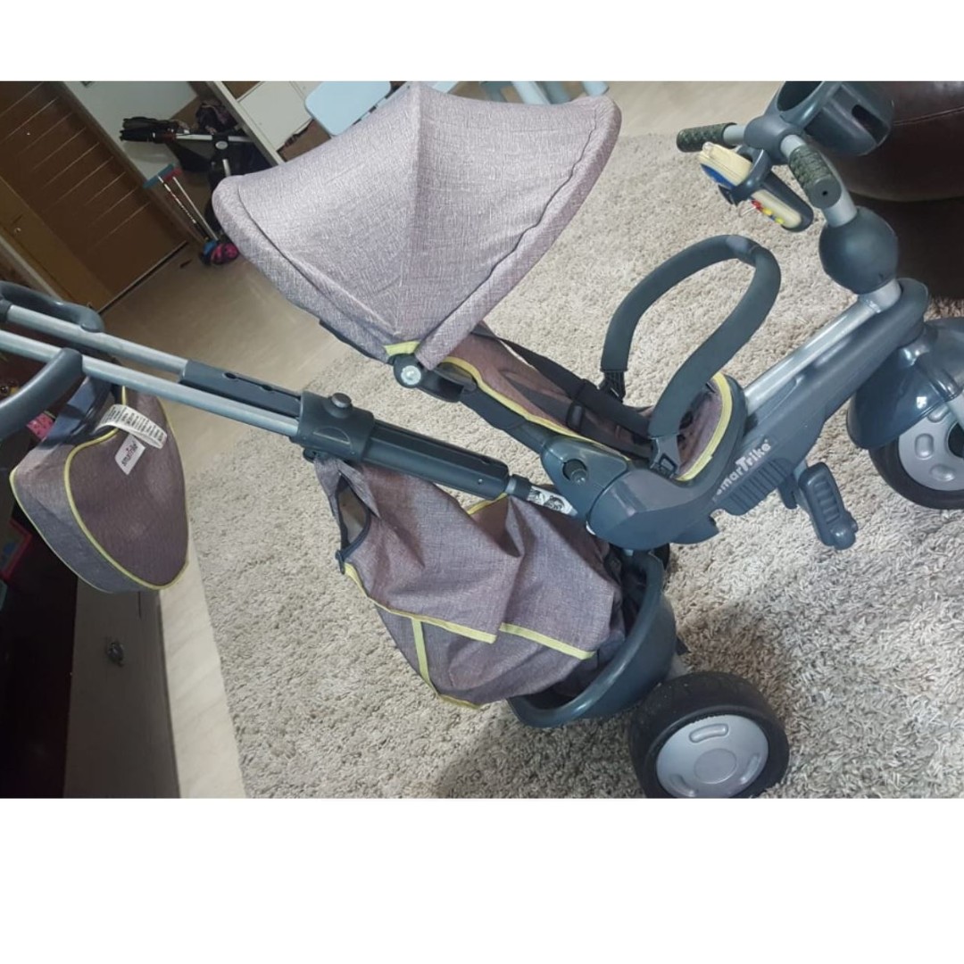 Smart Trike 5 In 1 Recliner Infinity Trike Grey Babies Kids Toys Walkers On Carousell