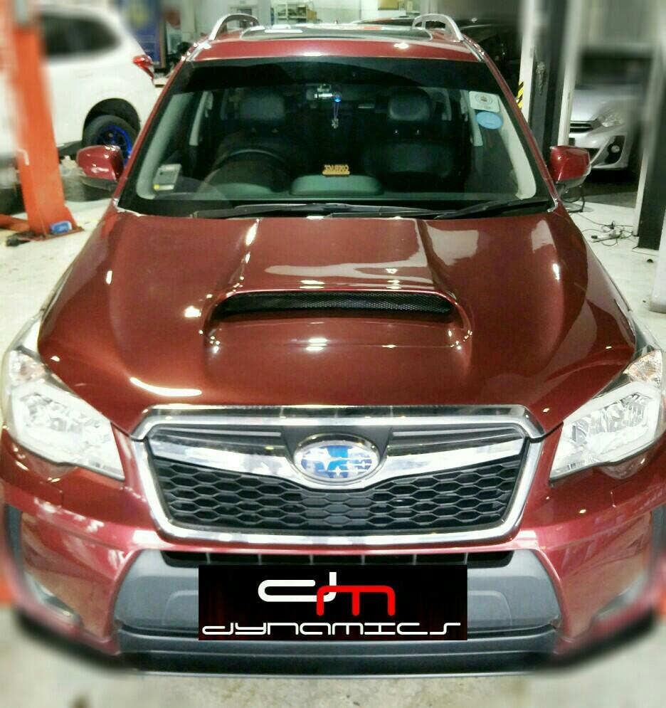 Subaru Forester SJ Customised SJ with Centre Scoop, Car