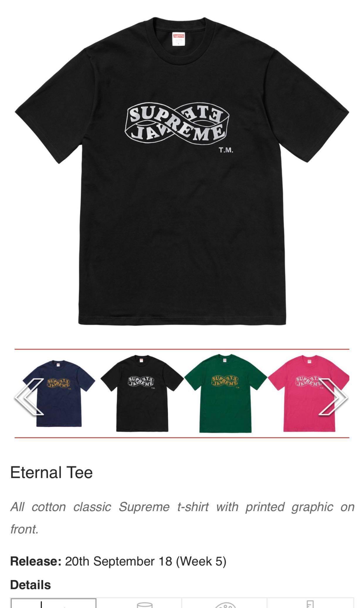 Eternal tee supreme cheap
