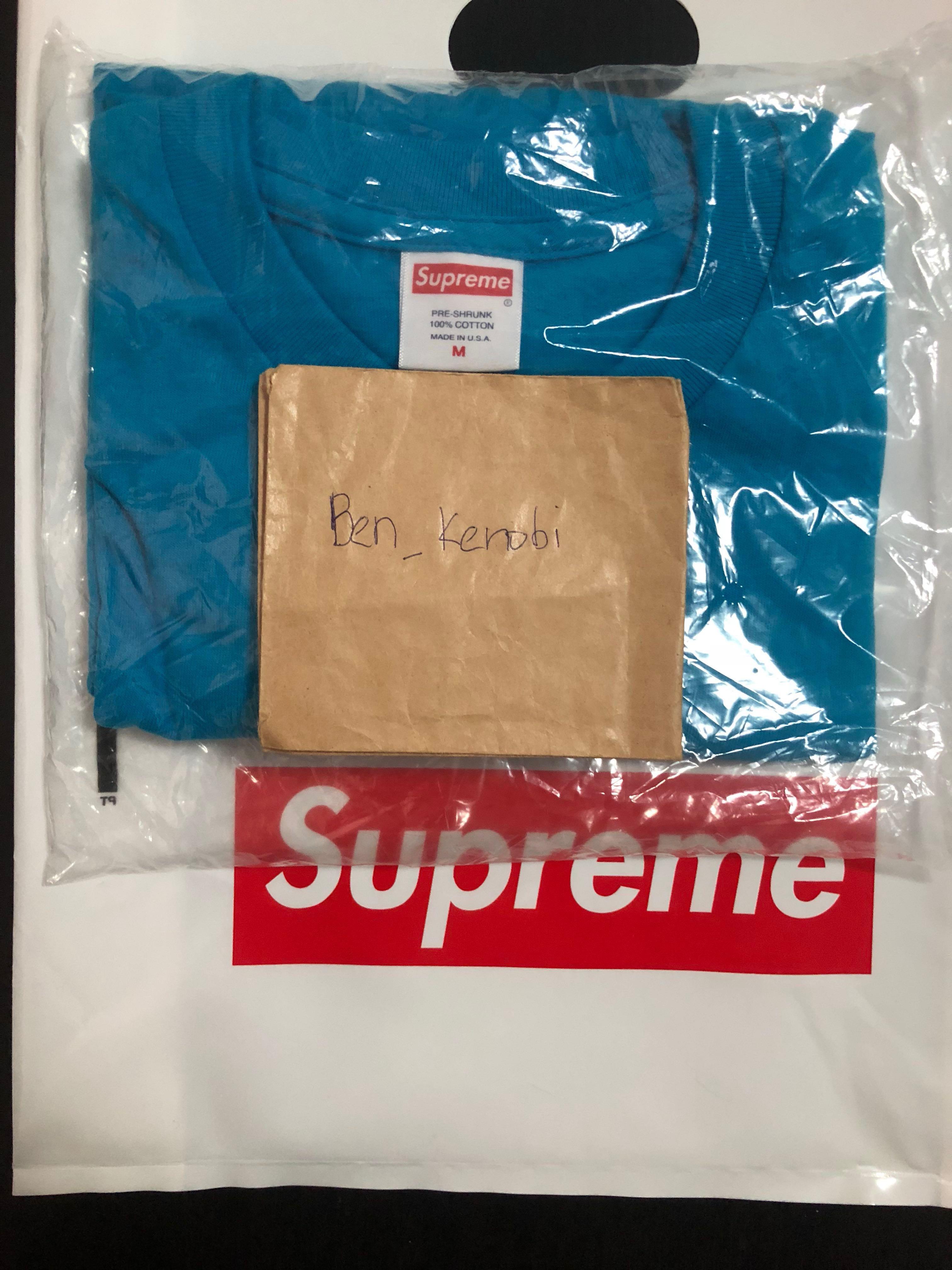 Supreme liquid tee blue store