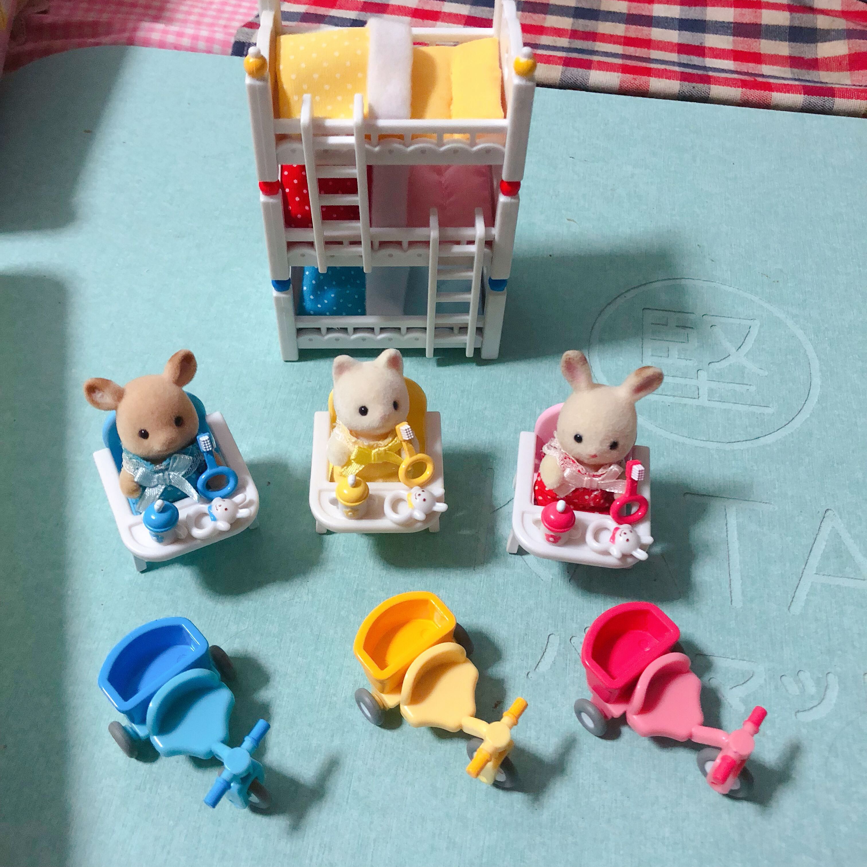 dolls bears sylvanian families