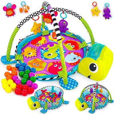 turtle baby play mat