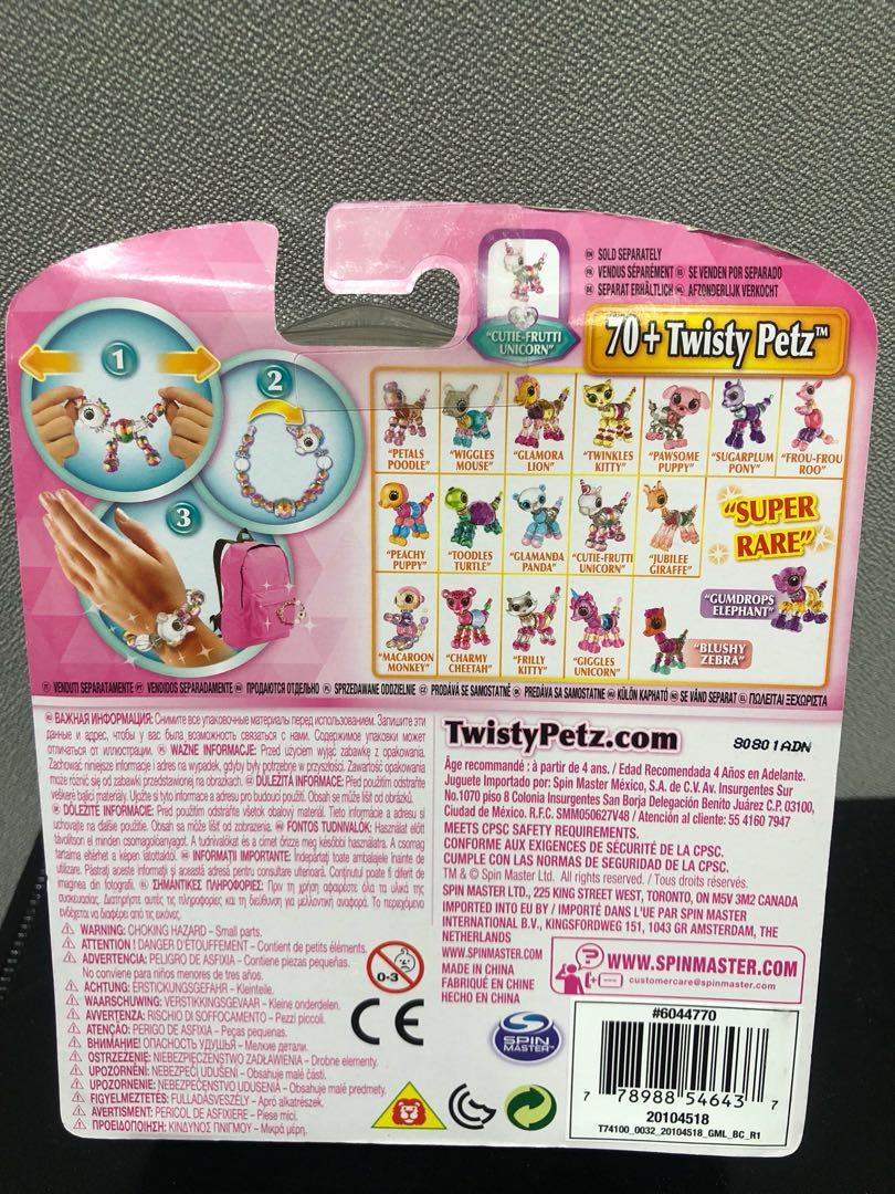 Twisty petz cutie frutti unicorn hotsell