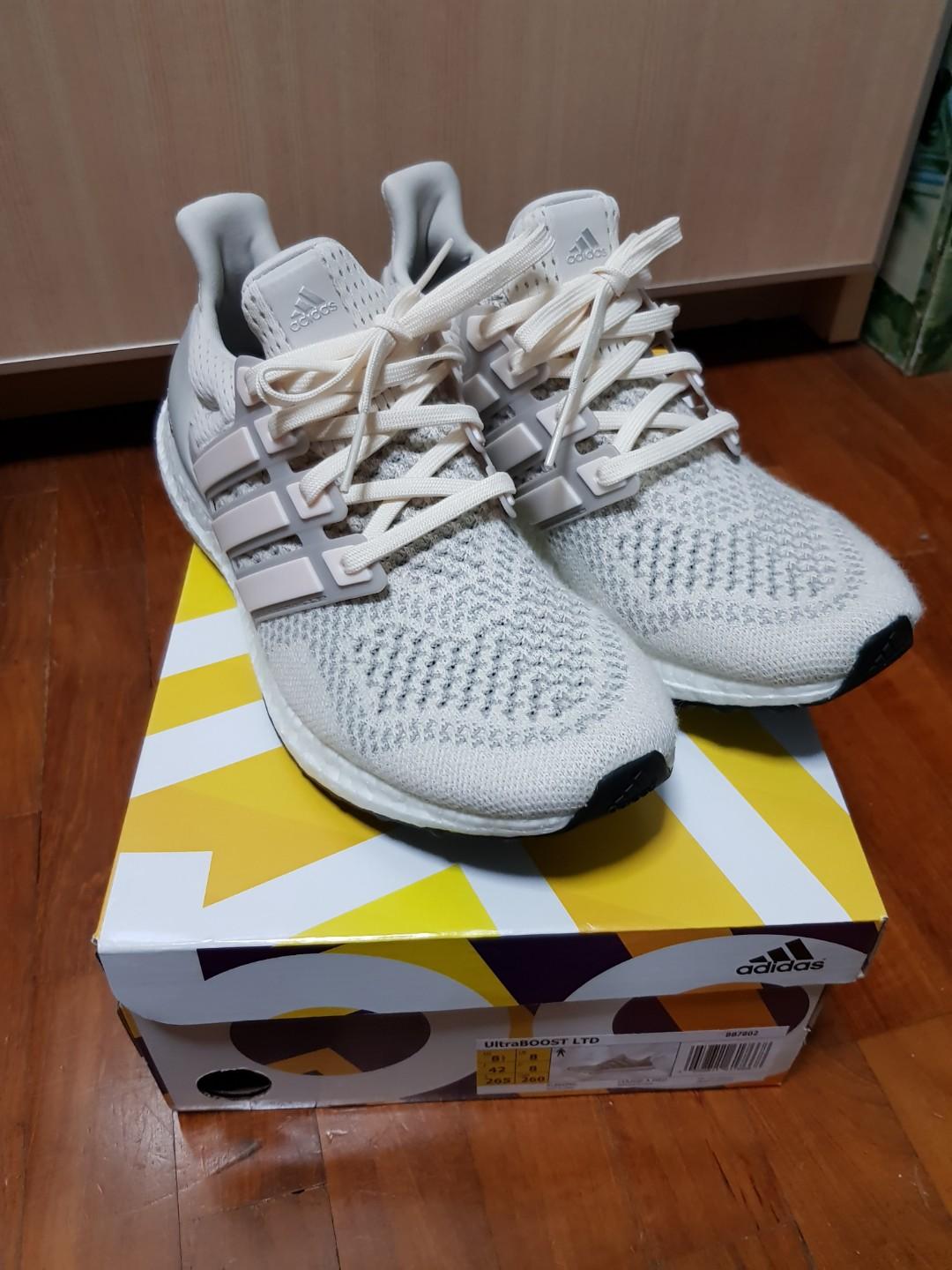 Ultra boost ltd cream chalk discount