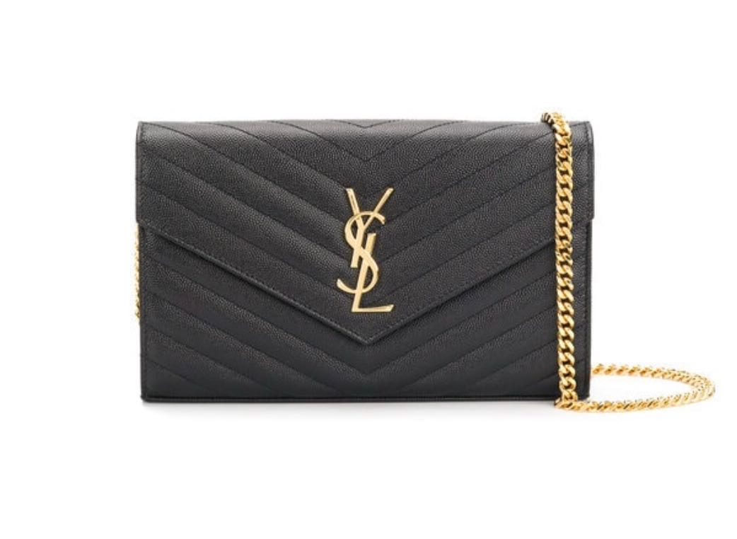 saint laurent wallet on chain