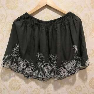 Forever21 Army Green Lace Detail Skirt #blackfriday100