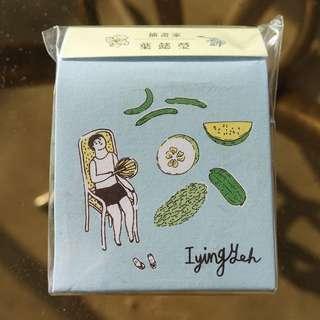 絕版紙膠帶 全新 知音文創X台灣插畫家在地生活紙膠帶/葉懿瑩/瓜果 整捲出售
