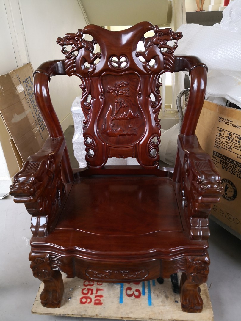 1 Full Set Of Antique Furniture 花梨木
