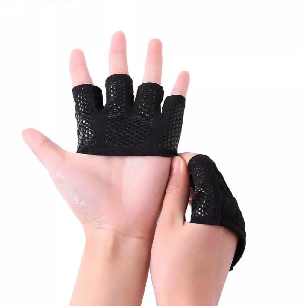 weight lifting gloves half finger palm