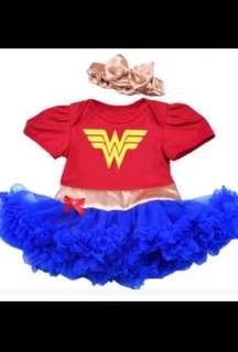 infant girl superhero costume