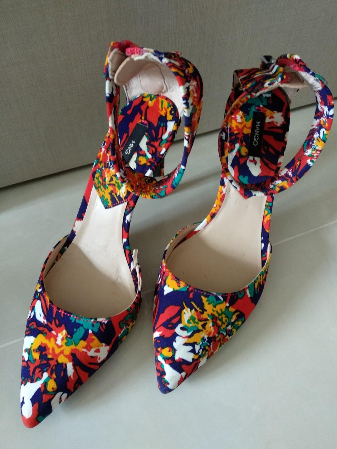 colourful high heels
