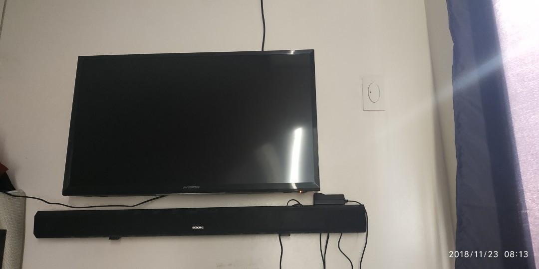 Avision inch TV plus Sparc package, Audio, Soundbars, Speakers Amplifiers on Carousell