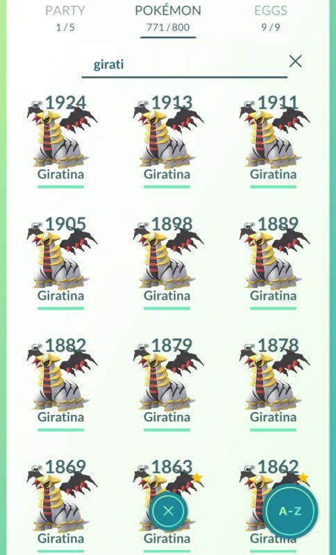 Best Priced Pokemon Go Giratina For Sale Video Gaming Gaming Accessories Game Gift Cards Accounts On Carousell