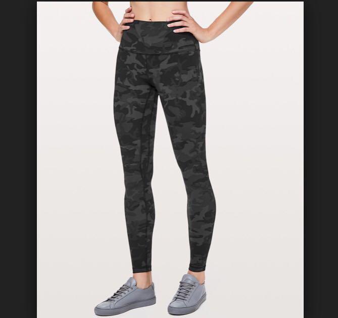 black camo lululemon