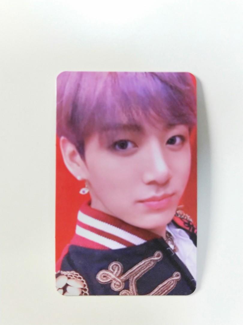 Bts Love Yourself Answer Jungkook Version S Photocard Entertainment K Wave On Carousell
