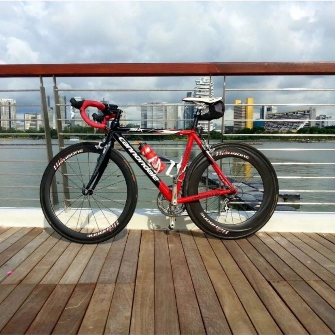 Cannondale system six red shop