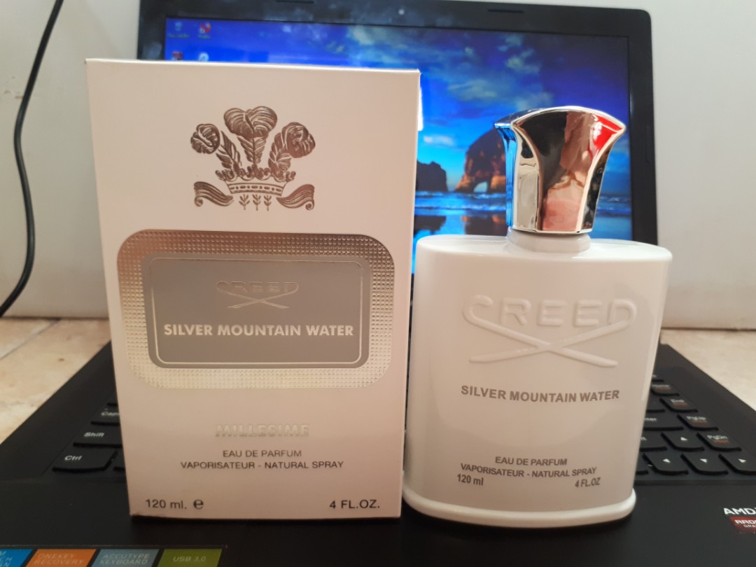 Creed Silver Mountain Water Parfum / Perfume / Fragrances, Kesehatan \u0026  Kecantikan, Parfum, Kuku \u0026 Lainnya di Carousell