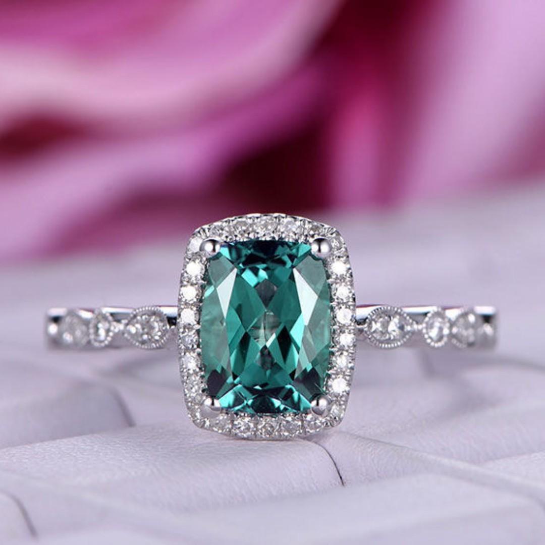 Rare gemstone engagement rings online