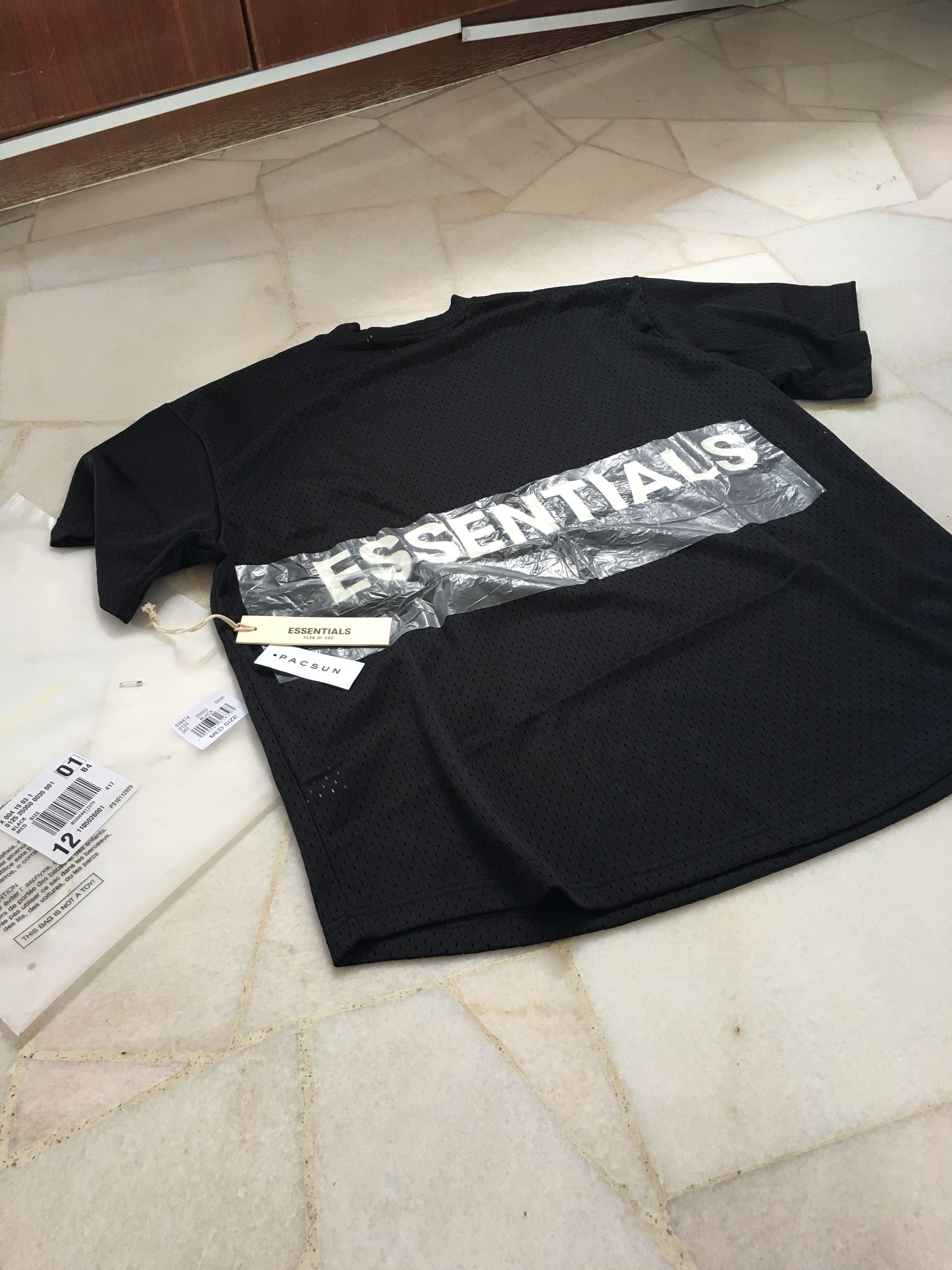 Fear Of God Complexcon Exclusive Mesh Tee Men S Fashion Tops Sets Tshirts Polo Shirts On Carousell