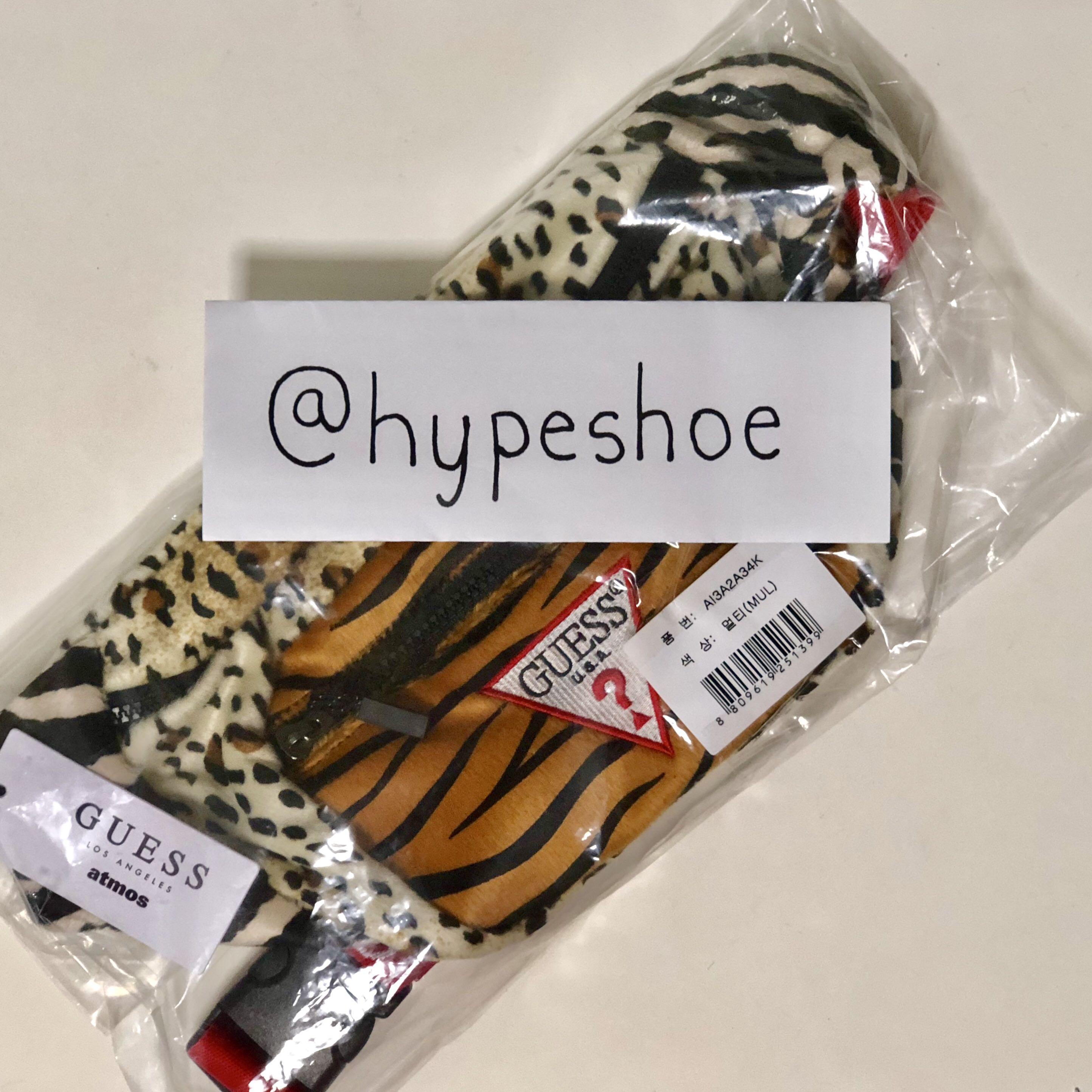 GUESS x ATMOS ANIMAL FANNY PACK