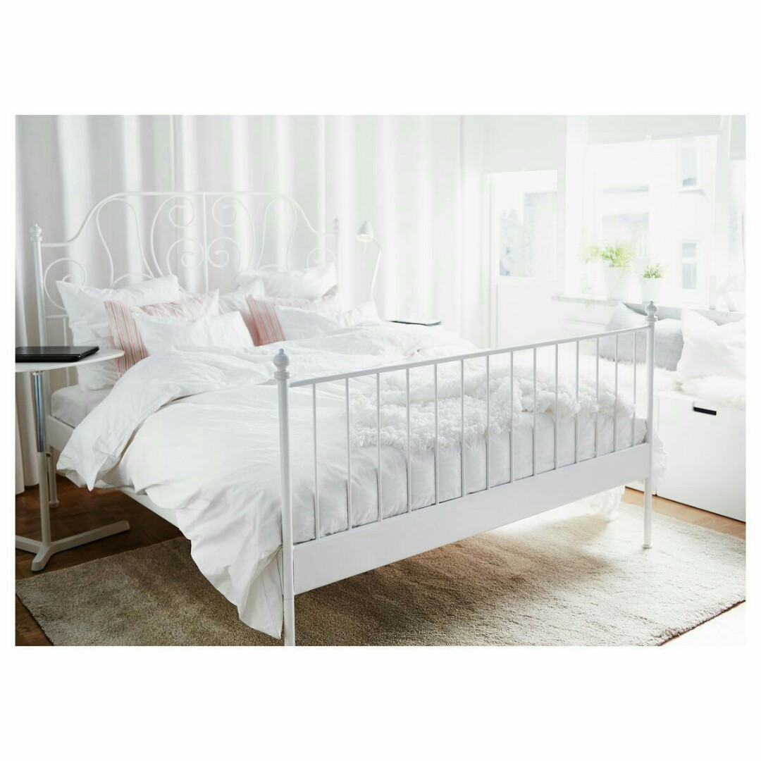 IKEA LEIRVIK bed frame, Furniture &amp; Home Living, Furniture, Bed Frames ...
