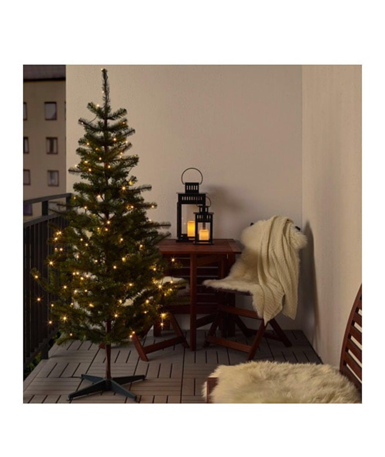 IKEA Christmas Tree 180cm (Pokok Krismas), Furniture & Home Living