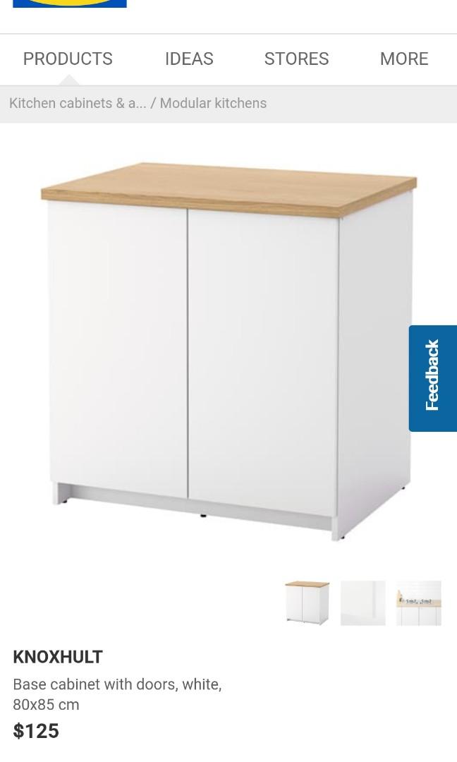 Ikea Knoxhult Kitchen Base Cabinet Furniture Others On Carousell