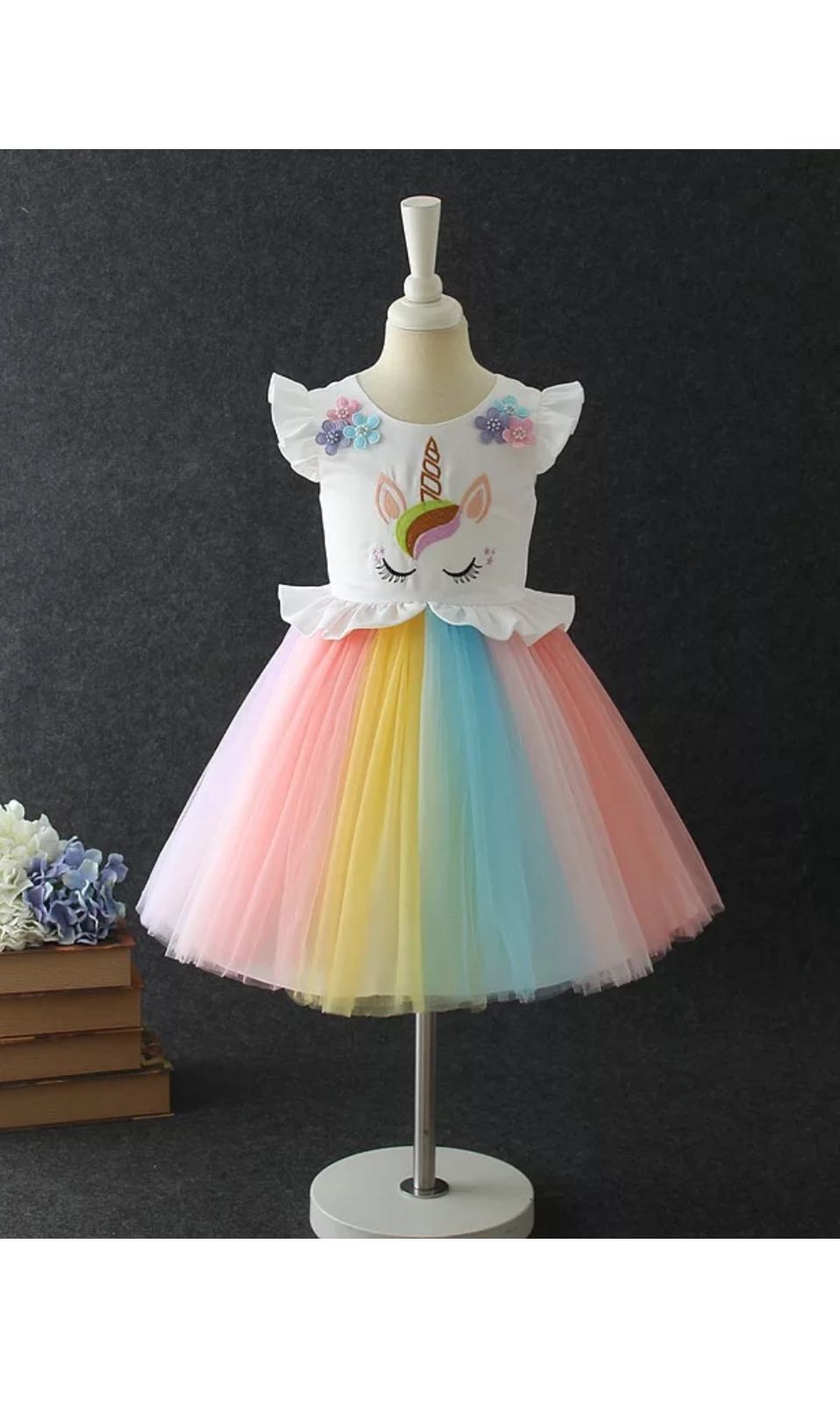 unicorn dress for 9 year old