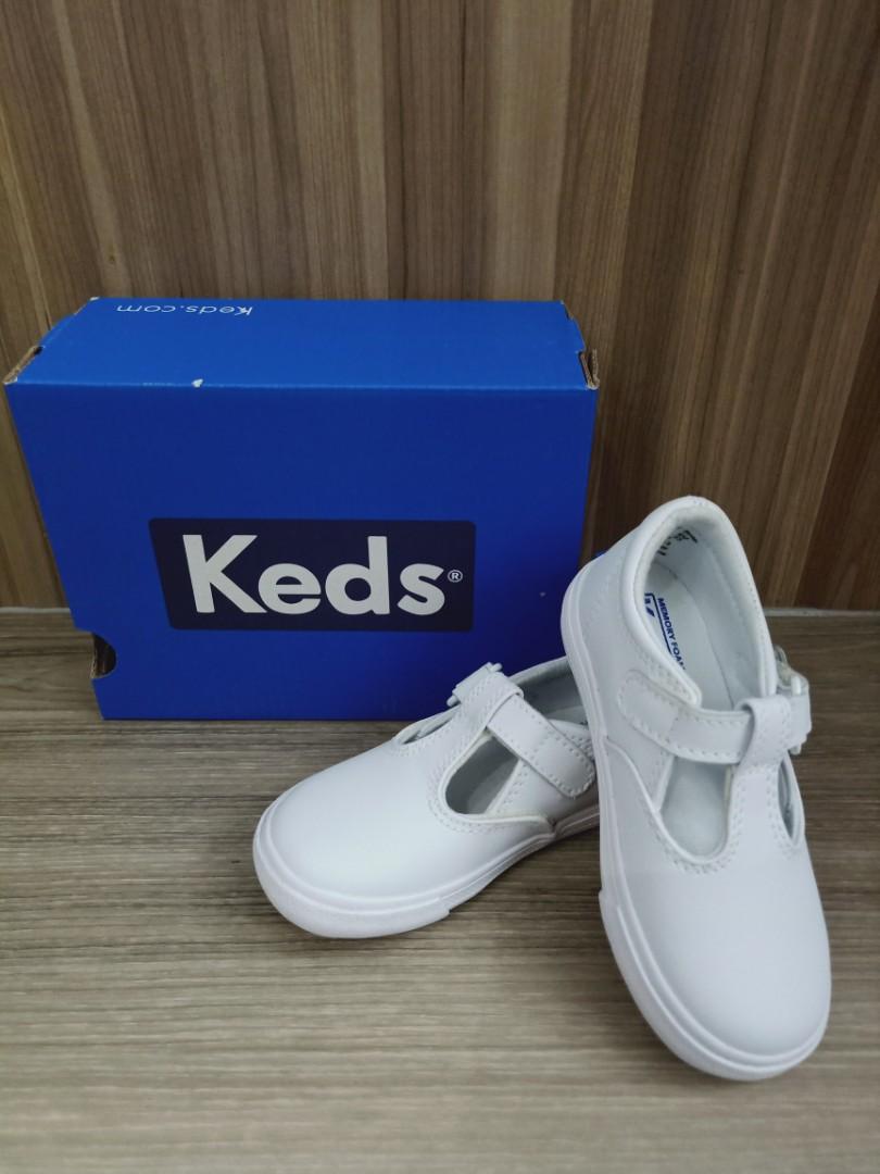 KEDS Girls White Shoes 7M, Babies 