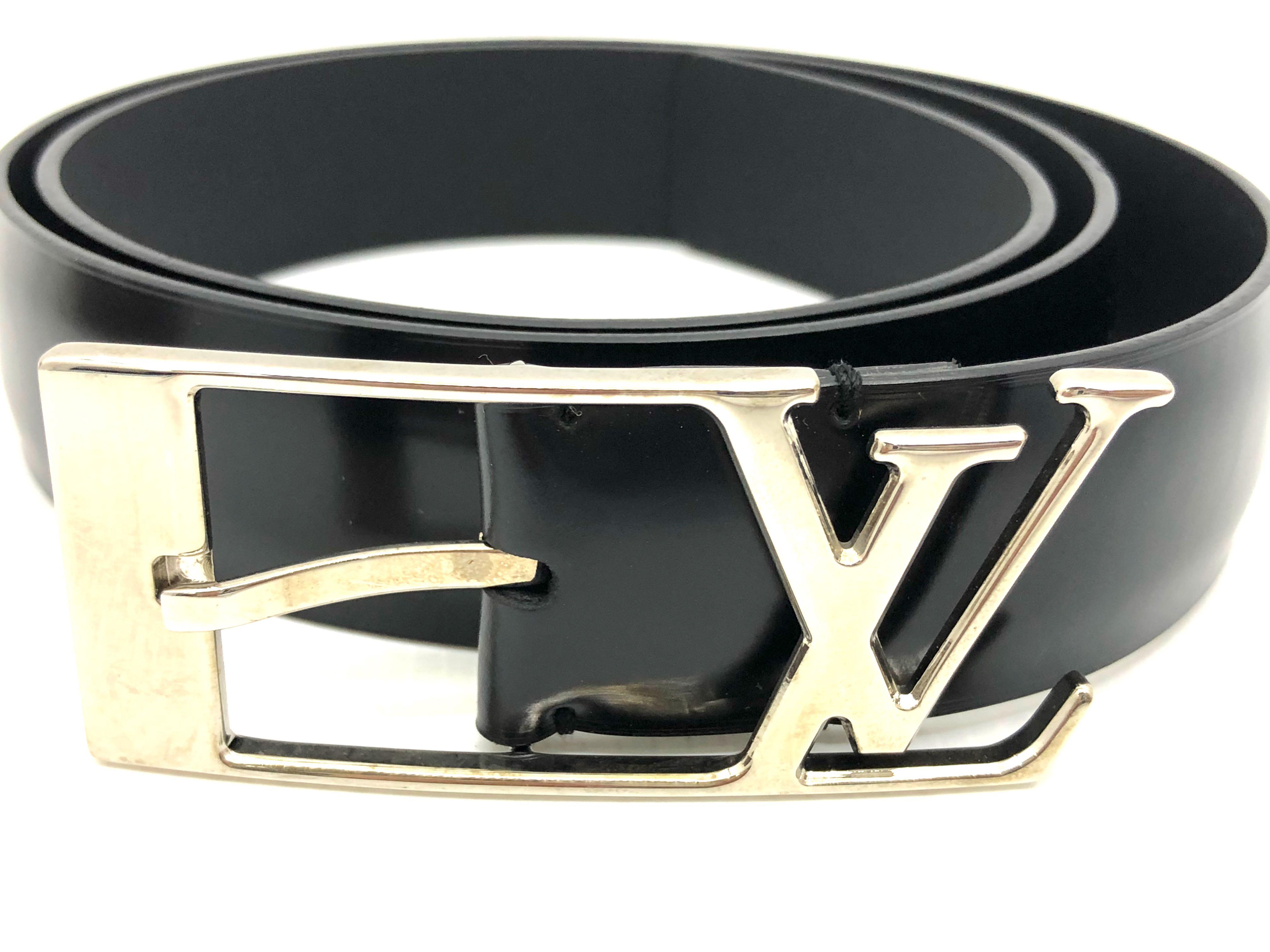 Belt Louis Vuitton Silver size 85 cm in Metal - 29829763