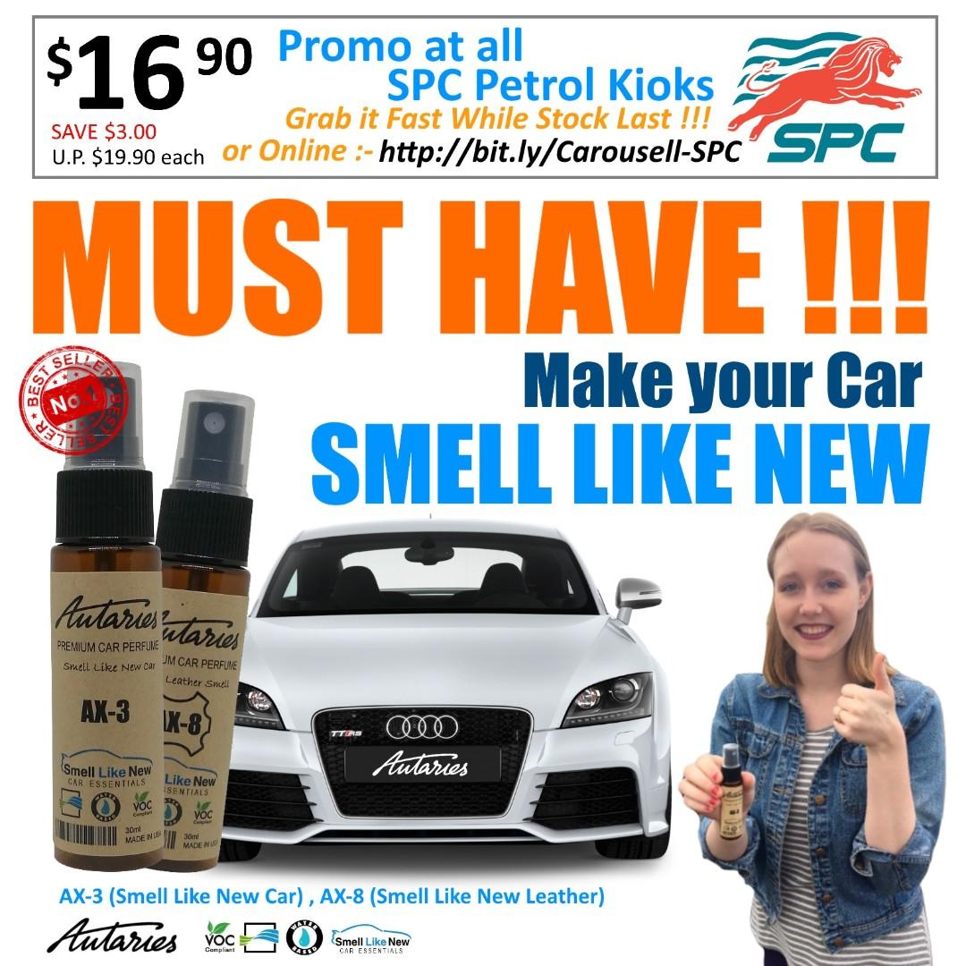 Make Your Car Smell Like New Available At Spc Petrol Outlets