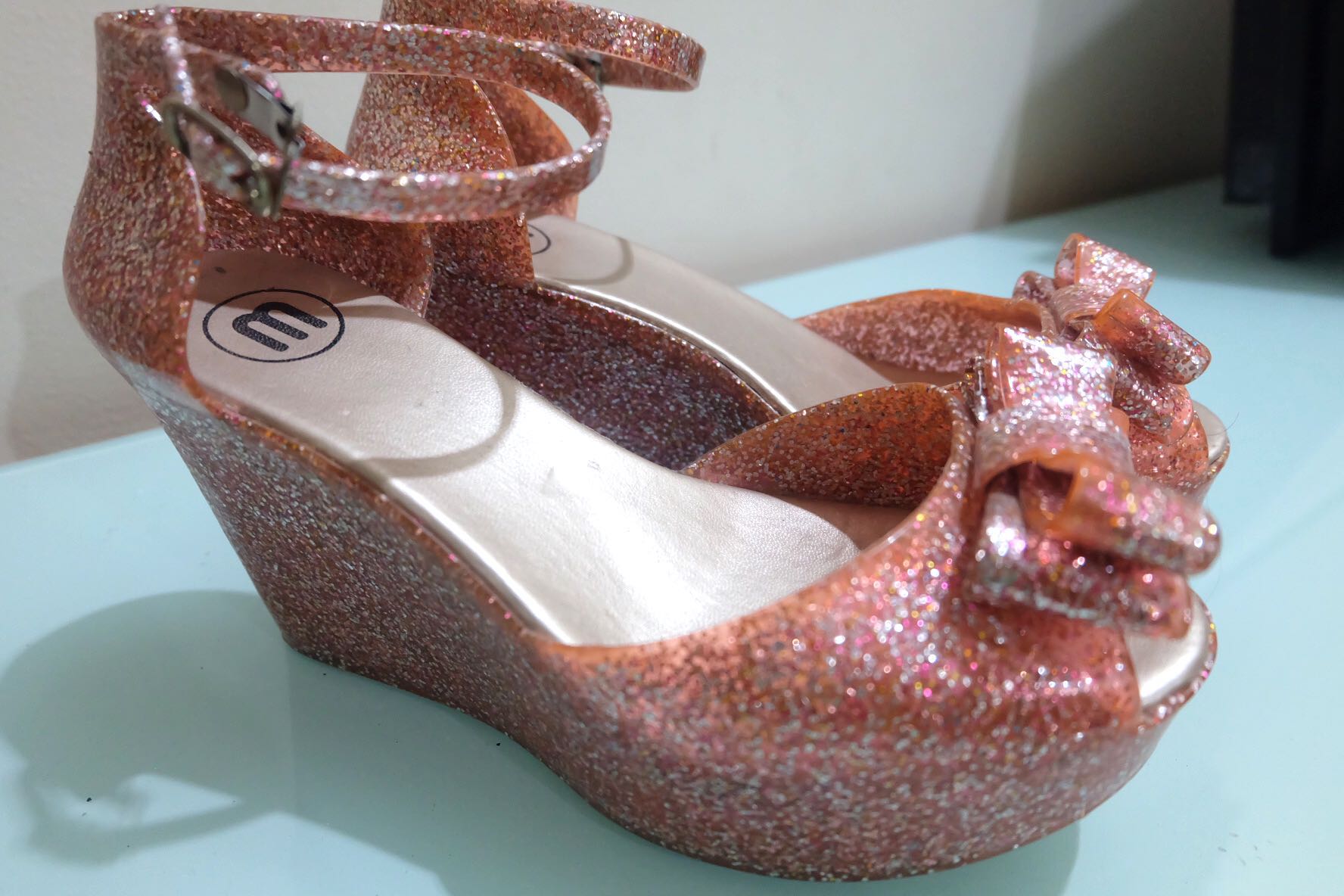 melissa jelly wedges